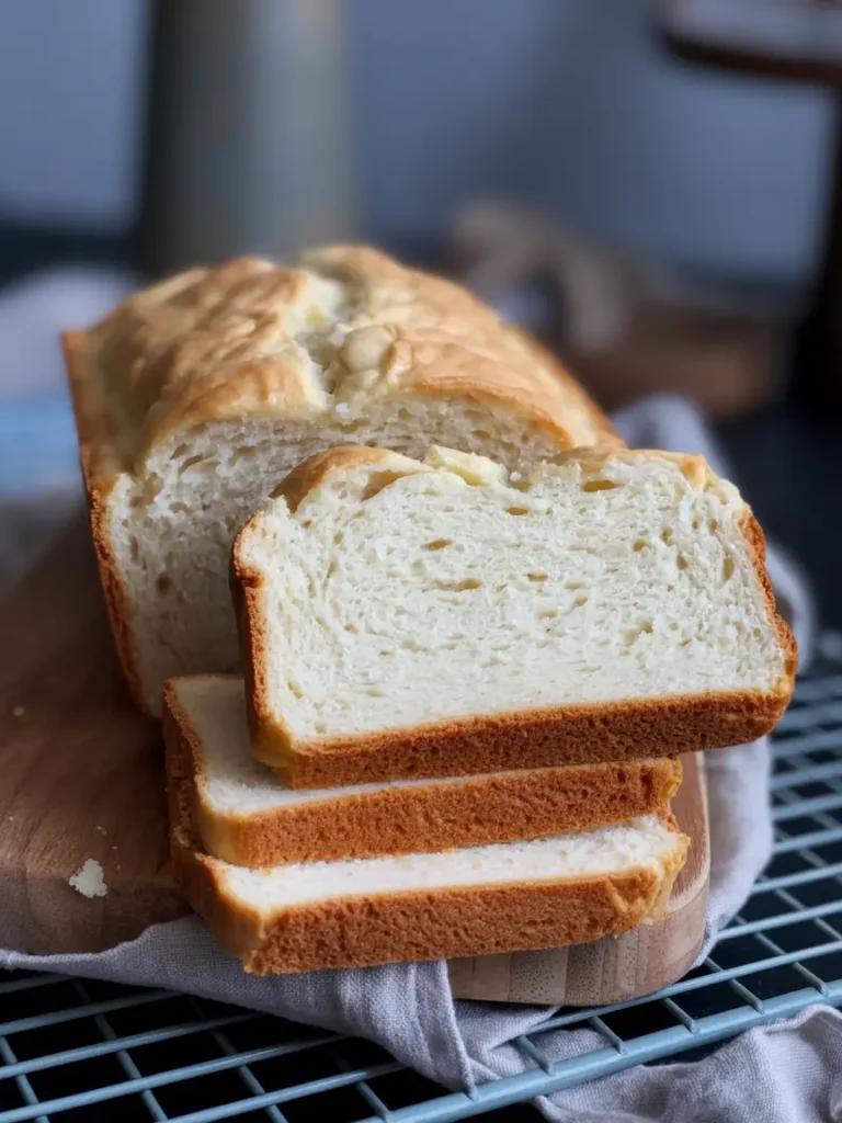5 Ingredient Greek Yogurt Bread (No Yeast + No Knead)