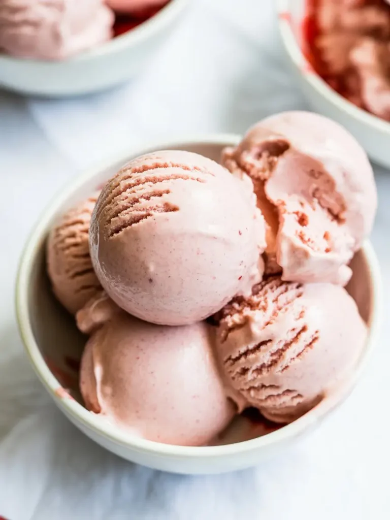 Strawberry Sensation Ice Cream