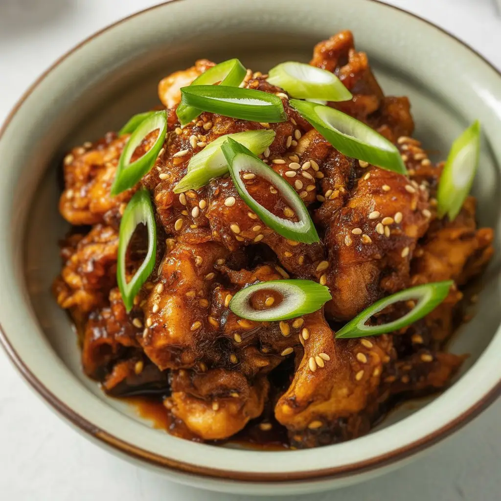 Spicy Ginger Chicken Delight