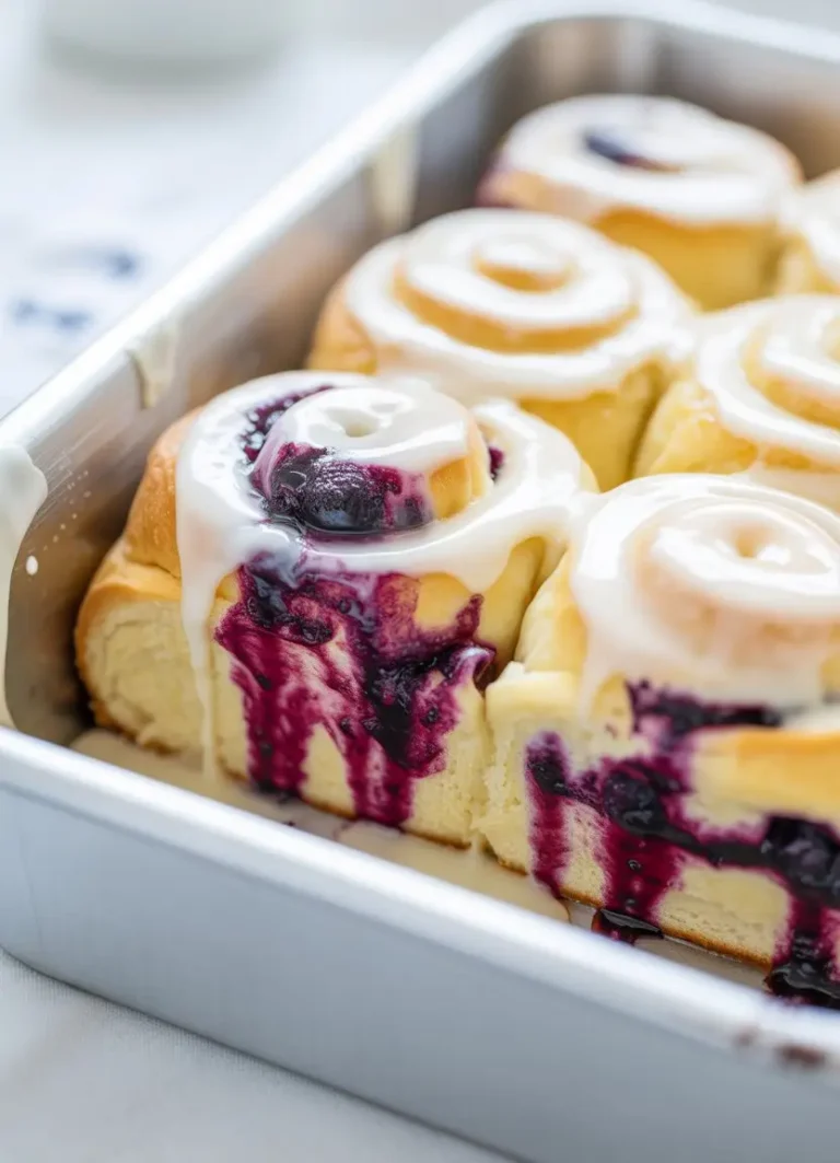 Lemon Blueberry Sweet Rolls