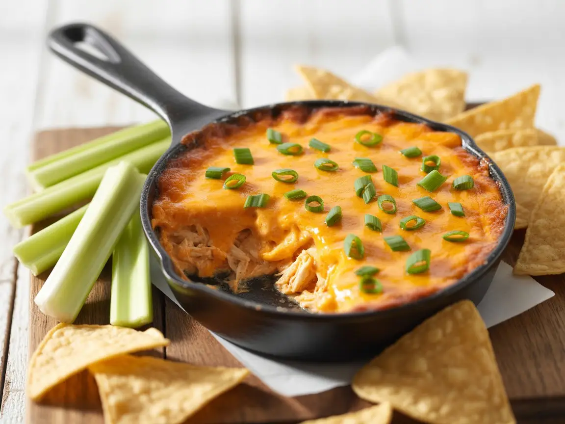 Spicy Buffalo Chicken Dip