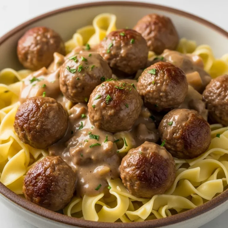 Swedish Meatball Pasta