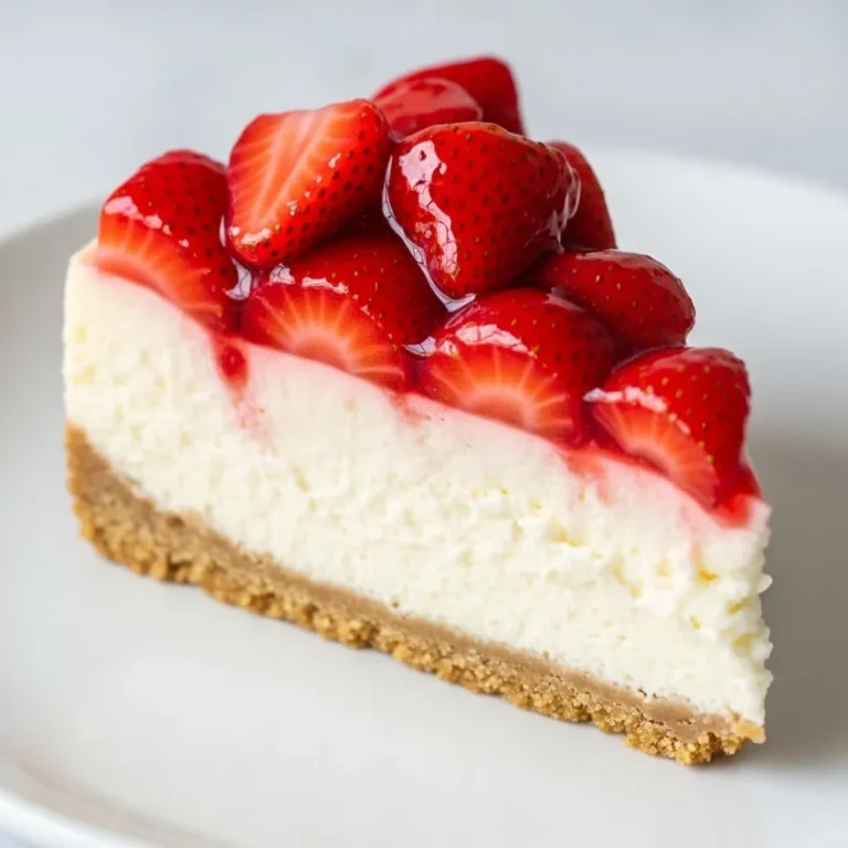 Luscious Strawberry Dream Cheesecake