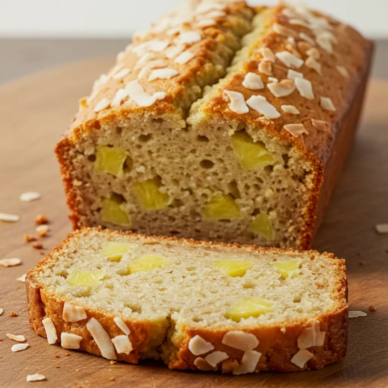 Coconut Pineapple Banana Bread
